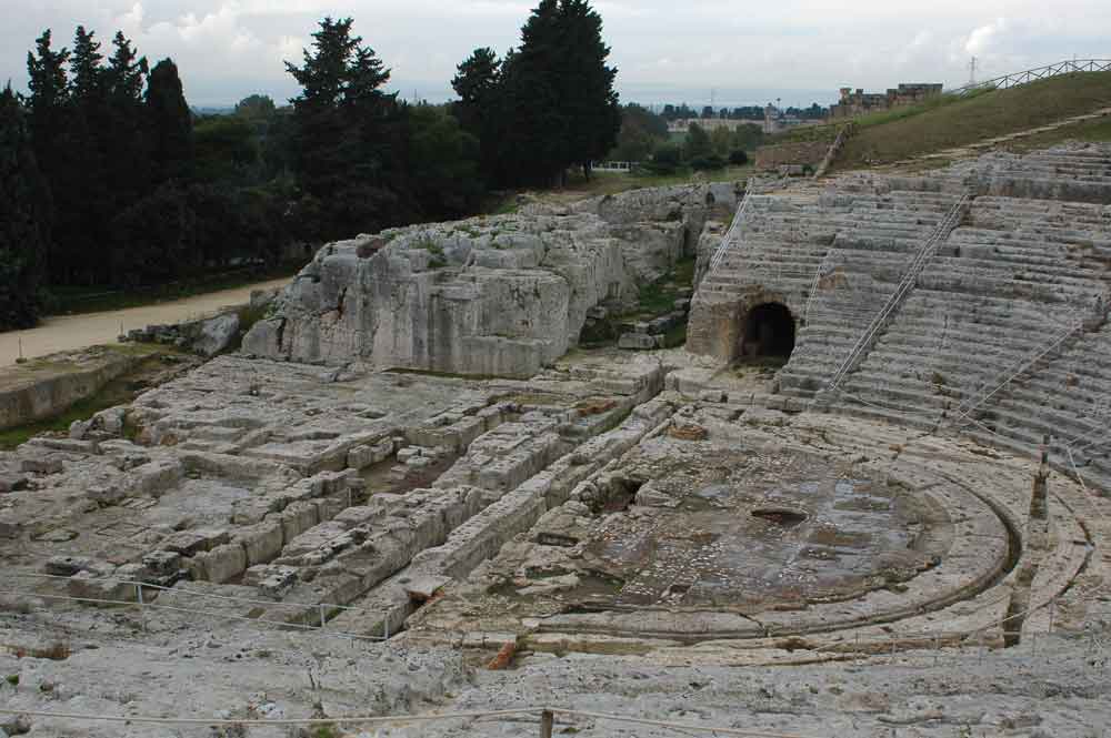 35 - Italia - Sicilia - Siracusa - teatro griego